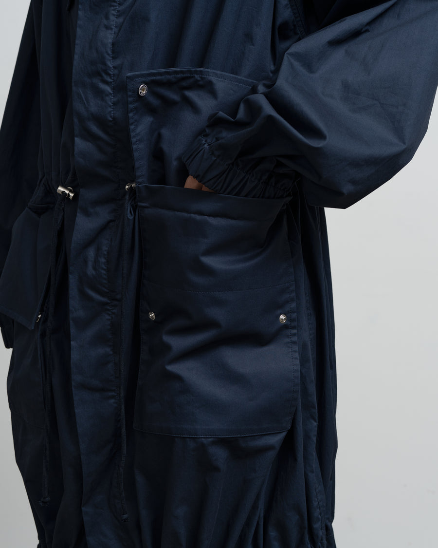 COMPACT COTTON PARKA COAT – Graphpaper