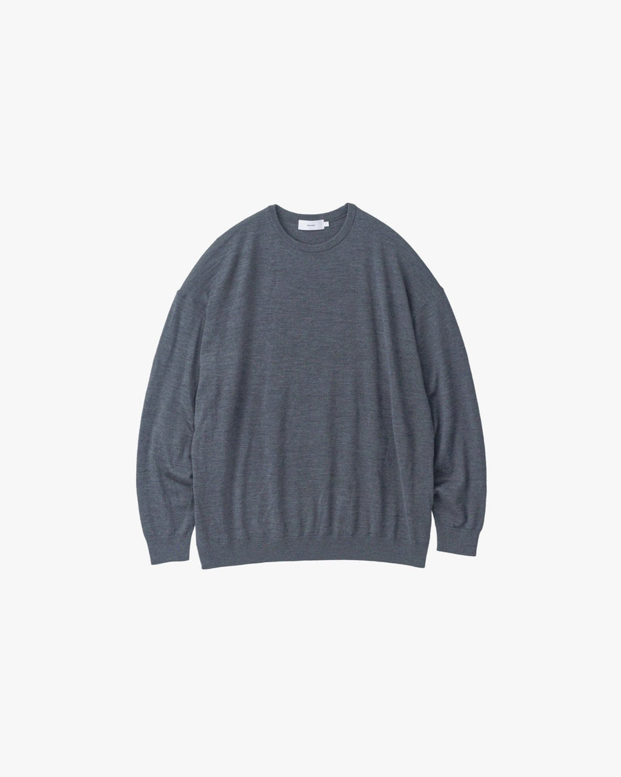 High Gauge L/S Crew Neck Knit