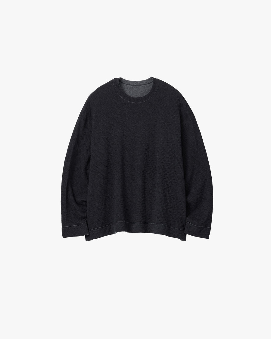 -SALE- Double Face Jersey L/S Crew Neck