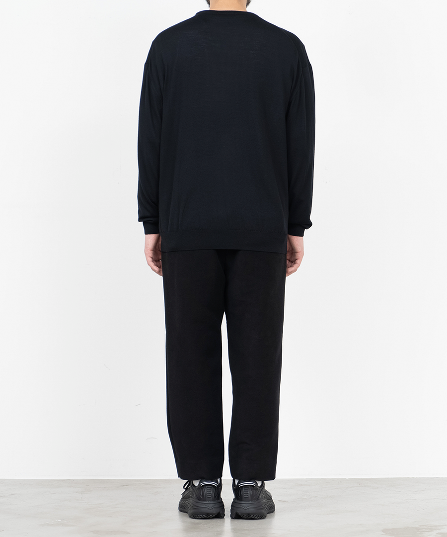 High Gauge Crew Neck Knit