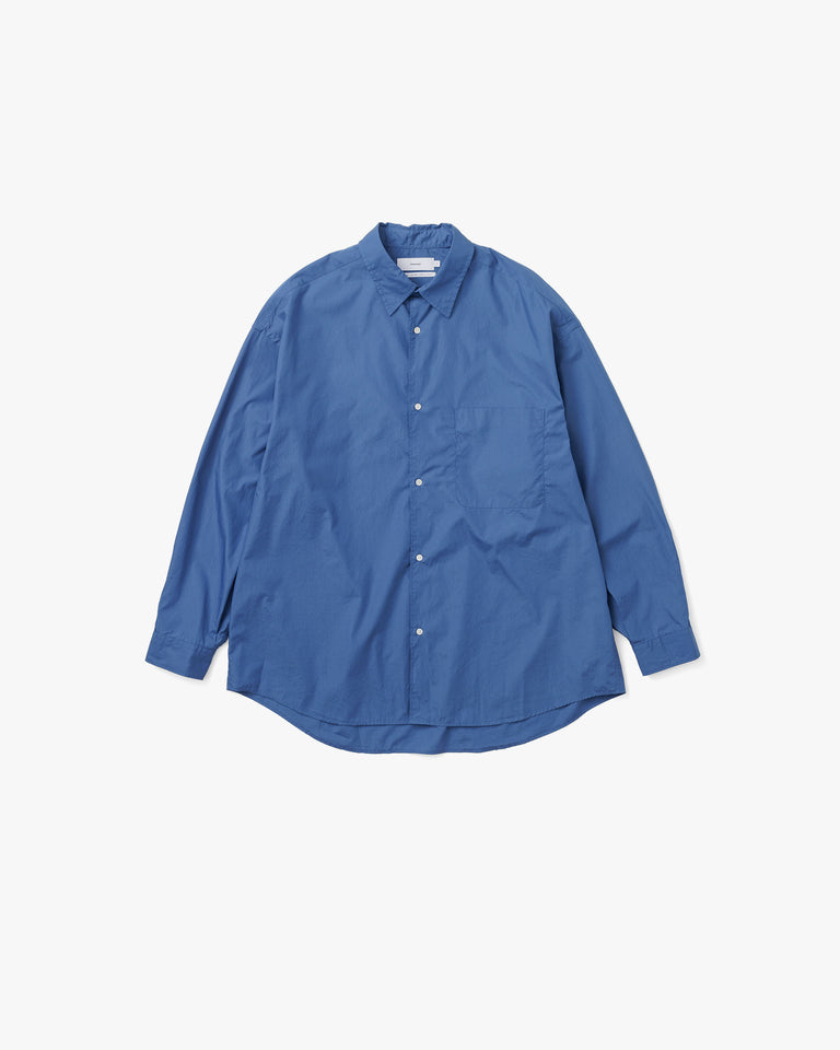 -SALE- Broad L/S Oversized Regular Collar Shirt