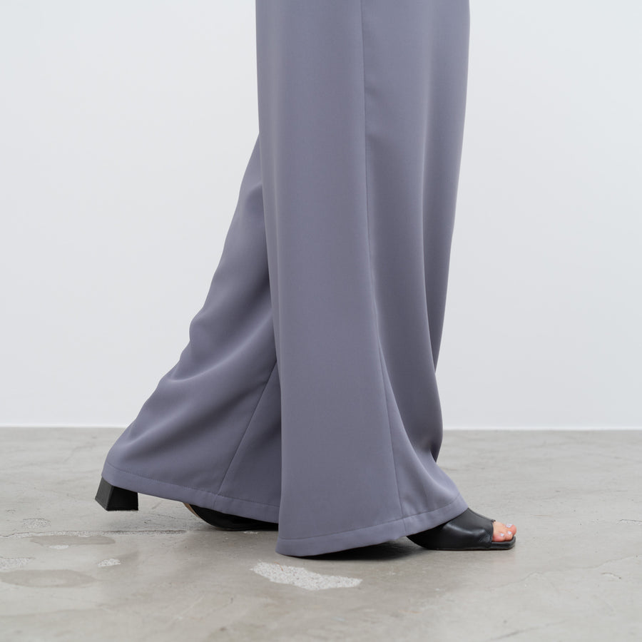 Satin Easy Wide Pants