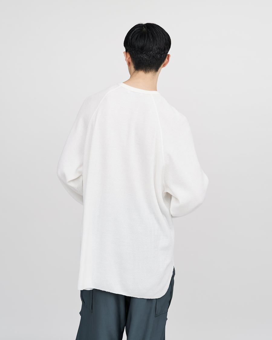 Waffle L/S Crew Neck Tee – Graphpaper