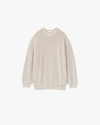 Suvin Loose Rib Crew Neck Knit