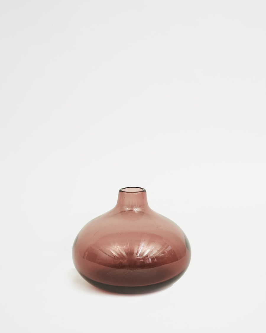 Glass Vase by Claude Morin