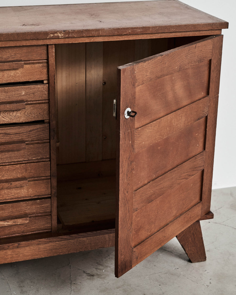 Oak Reconstruction Sideboard by René Gabriel